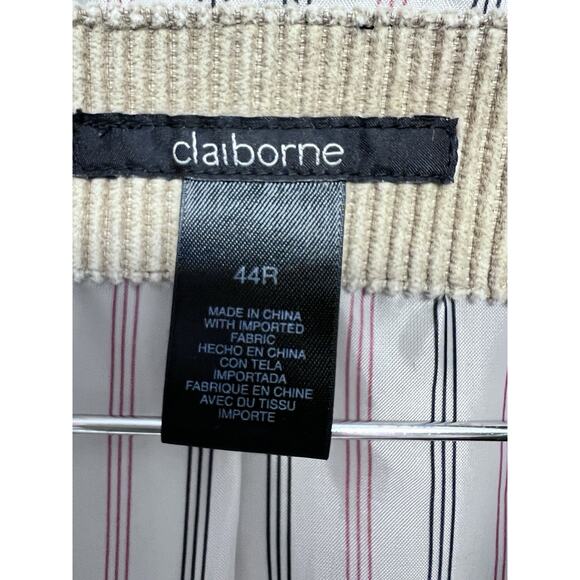 Vintage Sport Coat Tan Corduroy Blazer Jacket 90s y2k Grunge 44R - Picture 3 of 7